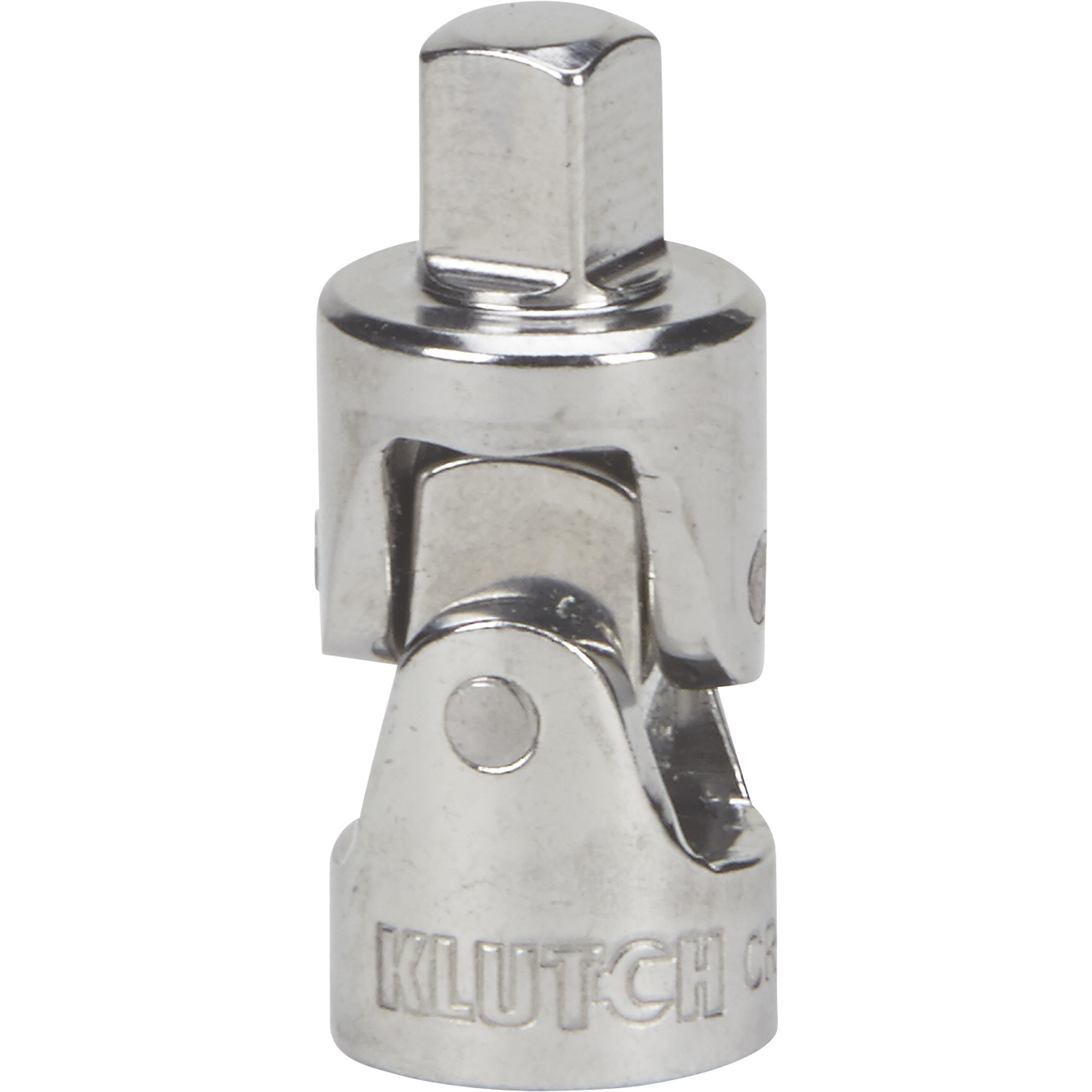 Klutch Universal Joint, 1/4in. Drive, Chrome Vanadium Steel